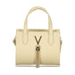 Beige Polyurethane Women's Bag
