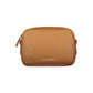 Brown Polyurethane Women Bag