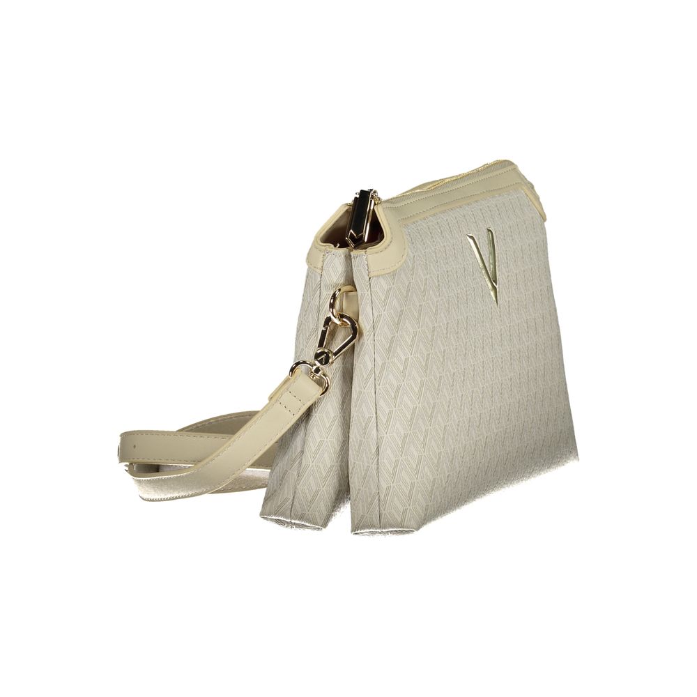 Beige Polyethylene Handbag