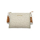 Beige Polyurethane Women's Bag