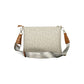 Beige Polyurethane Women's Bag