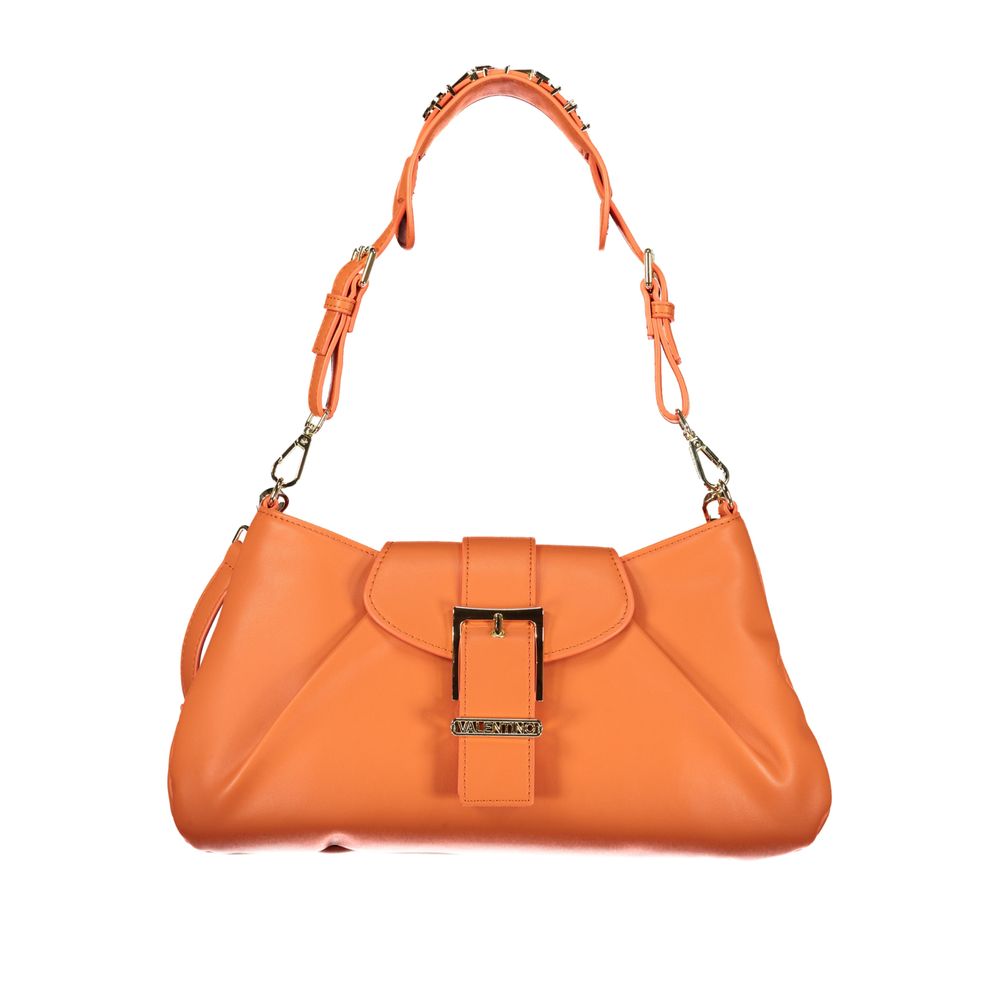 Orange Polyethylene Handbag