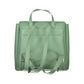 Green Poliuretano Womens Backpack