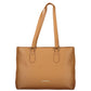 Brown Polyurethane Women's Bag