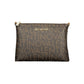 Brown Polyurethane Women's Bag