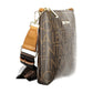 Brown Polyurethane Women's Bag