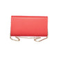 Red Polyurethane Women's Bag