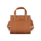 Brown Polyethylene Handbag