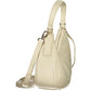 Beige Polyurethane Women's Bag