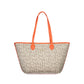 Beige Polyethylene Handbag