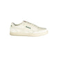 White Polyurethane Men's Sneaker