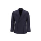 Blue Virgin Wool Blazer