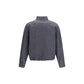 Blue Linen Denim Jacket