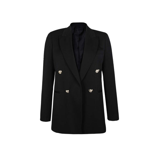 Black Virgin Wool Blazer