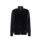 Black Lamb Fur Coat
