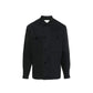 Black Virgin Wool Coat