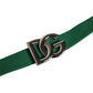 Green Logo Plaque Nylon Brief Panty Underwear