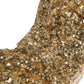 Gold Sequined Semi-Pad Underwire Bra Underwear