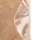 Beige Silk Blend High Waist Girdle Panty Underwear