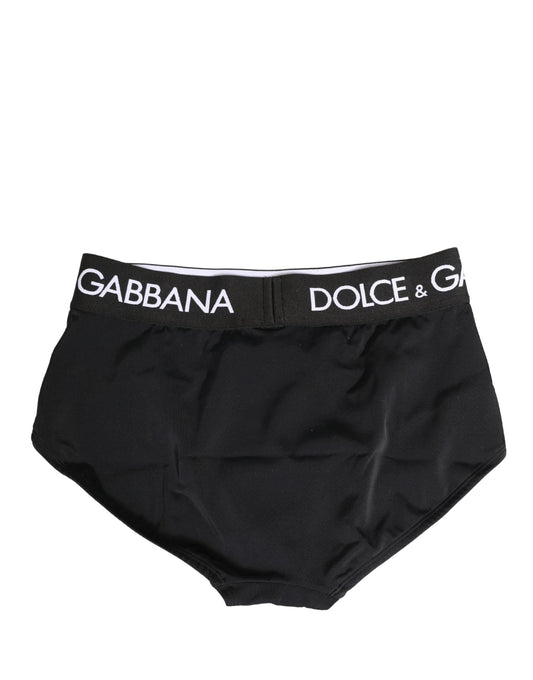 Black Logo Waistband Coulotte Panty Underwear