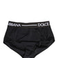Black Logo Waistband Coulotte Panty Underwear