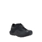 Black Polyester Athletic Sneakers