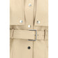 Beige Lamb Ovis Aries Aries Leather Jacket
