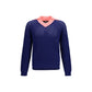 Blue Cotton Sweatshirt