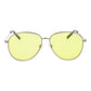 Silver Metal Sunglasses