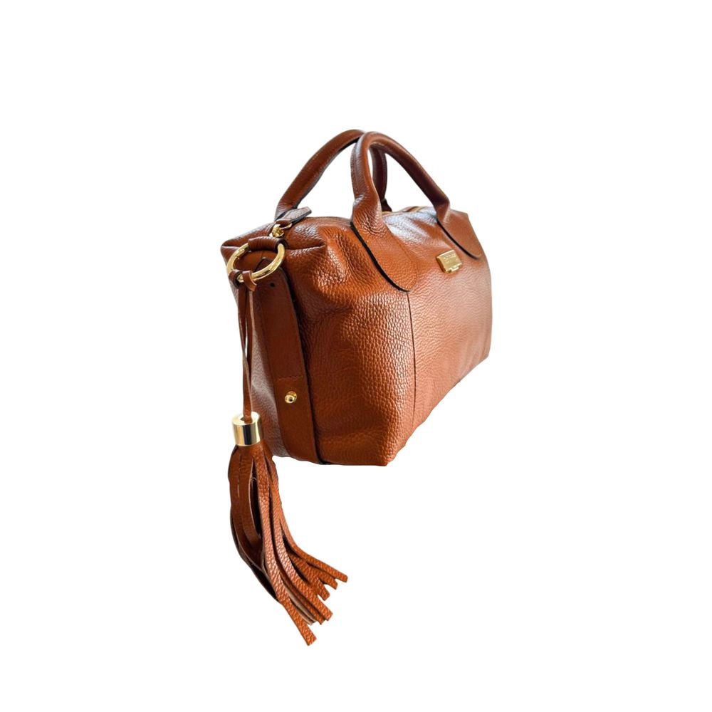 Brown Leather Women Handbag