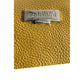 Yellow Leather Women Handbag
