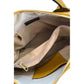 Yellow Leather Women Handbag
