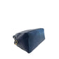 Blue Leather Women Bag