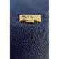 Blue Leather Women Bag