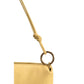 Bicolor Cowhide Clutch Bag