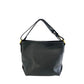 Black Leather Women Shoulder Bag