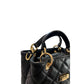 Black Leather Women Handbag