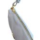 Blue Leather Women Bag