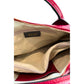 Red Leather Women Handbag