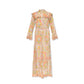 Multicolor Cotton Casual Dress