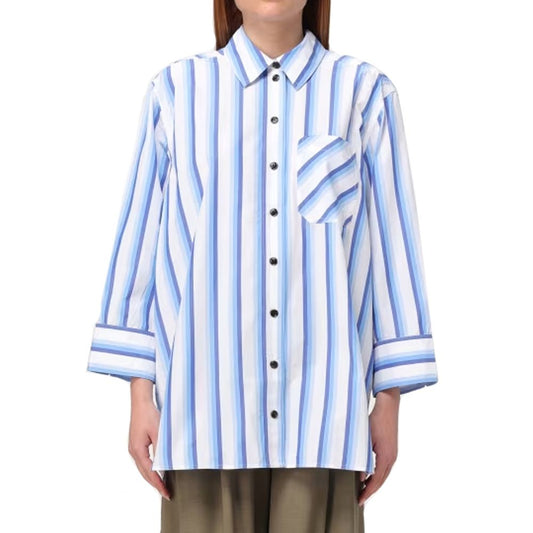 Blue Cotton Shirt