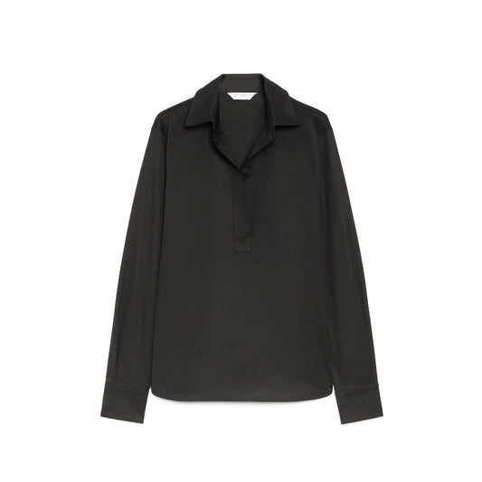 Black Cotton Shirt
