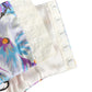 Multicolor Floral Print Silk Cropped Bustier Top