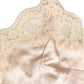 Beige Lace Silk Satin Tank Lingerie Sleepwear