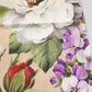 Beige Floral Silk Tank Short Chemise Sleepwear