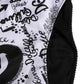 Black White Graphic Logo High Brief Underwear