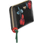 Black Polyurethane Women's Wallet