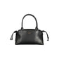 Black Polyurethane Women's Bag