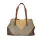 Brown Polyester Women's Bag