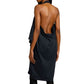 Black Cotton Casual Dress